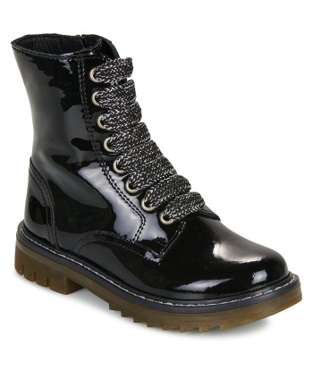 Boots enfant filles Pom d'Api SID RANGER Noir