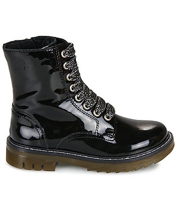 Boots enfant filles Pom d'Api SID RANGER Noir