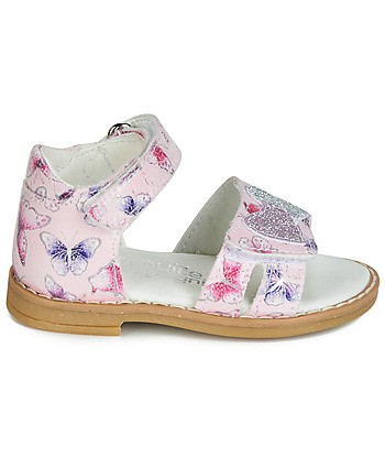 Sandales enfant filles Citrouille et Compagnie JARILOUTE Rose