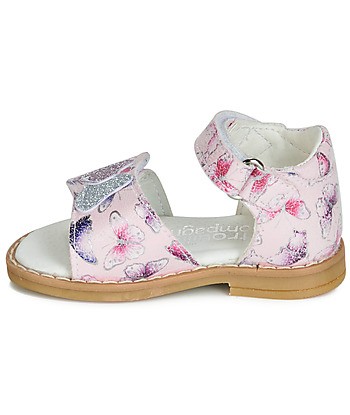 Sandales enfant filles Citrouille et Compagnie JARILOUTE Rose