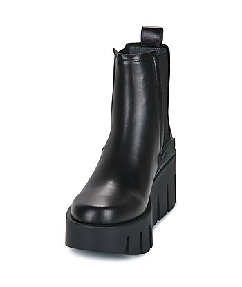 Boots femmes United nude Grip Chelsea Lo IV Noir