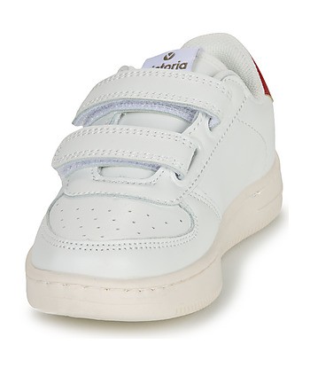 Baskets basses enfant garcons Victoria TIEMPO Blanc