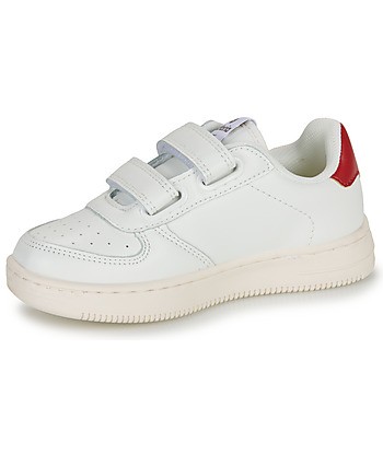 Baskets basses enfant garcons Victoria TIEMPO Blanc