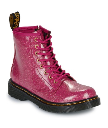 Boots enfant filles Dr. Martens 1460 J Fuchsia Silver Nebula Glitter R