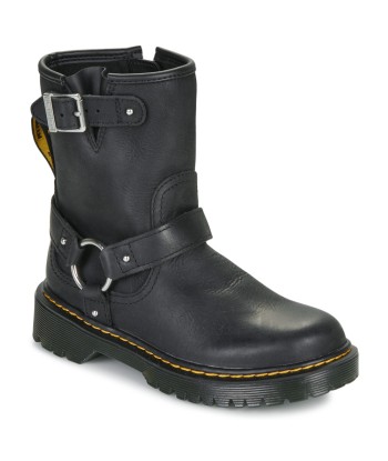 Boots enfant garcons Dr. Martens Genaya Black Wyoming Noir