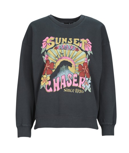 Sweat-shirt femmes Roxy LINEUP Gris