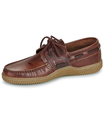 Chaussures bateau hommes TBS GLOBEK Marron