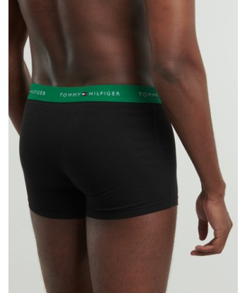 Boxers hommes Tommy Hilfiger 3P WB TRUNK Noir