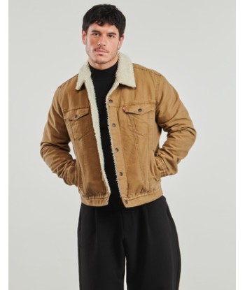 Veste hommes Levis TYPE 3 SHERPA TRUCKER Beige