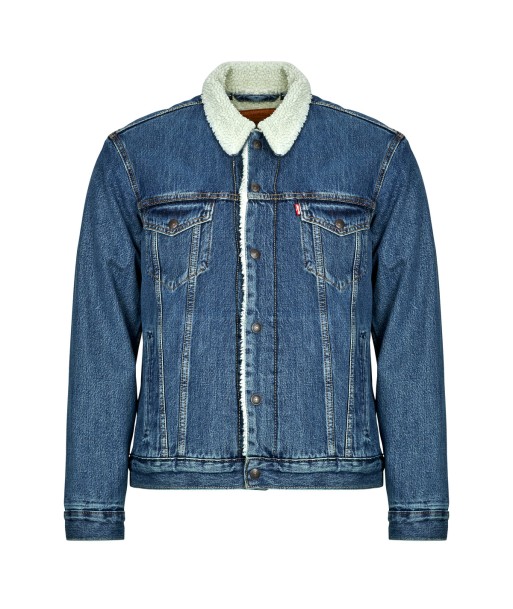 Veste hommes Levis TYPE 3 SHERPA TRUCKER Bleu