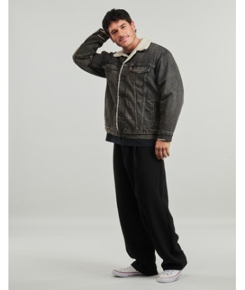 Veste hommes Levis RELAXED FIT SHERPA TRKR Noir