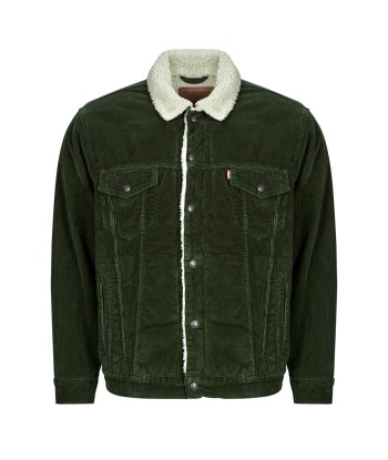 Blouson hommes Levis RELAXED FIT SHERPA TRKR Vert