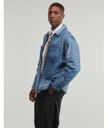 Veste hommes Levis KYREN OVERSHIRT Bleu