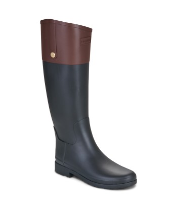 Bottes femmes Hunter REFINED GOLD TRIM RIDING Noir