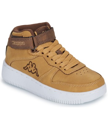 Baskets montantes enfant garcons Kappa LOGO MASERTA 4 MD KID Beige