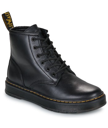 Boots femmes Dr. Martens Brookline Chukka 6 Eye Boot Black Lusso Noir