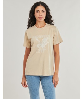 T-shirt femmes Ikks B210135 Beige