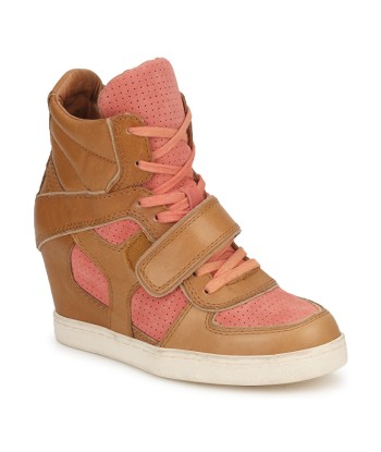 Baskets montantes femmes Ash COCA Marron