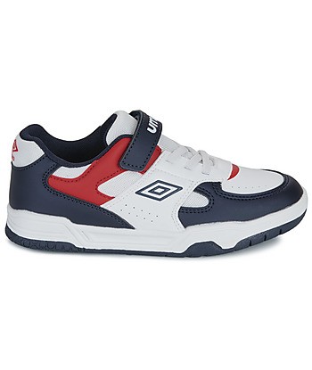 Baskets basses enfant garcons Umbro UM TRAVY VLC Blanc
