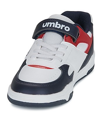 Baskets basses enfant garcons Umbro UM TRAVY VLC Blanc