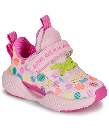 Baskets basses enfant filles Agatha Ruiz de la Prada STEPPY Rose