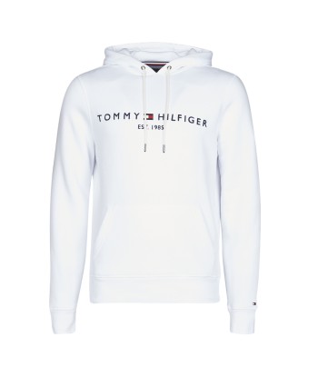 Sweat-shirt hommes Tommy Hilfiger TOMMY LOGO HOODY Blanc