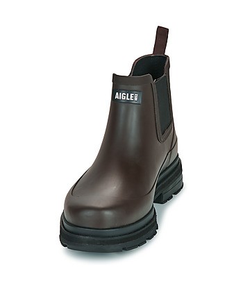 Bottes hommes Aigle SOFT RAIN M2 Marron