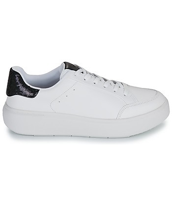 Baskets basses femmes FitFlop RTG SEQUIN BACKTAB Blanc