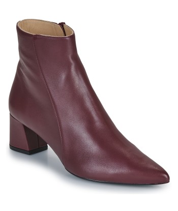 Bottines femmes Unisa JIMERA Rouge