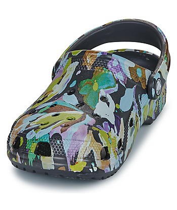 Sabots femmes Crocs Classic Painted Floral Clog Multicolore