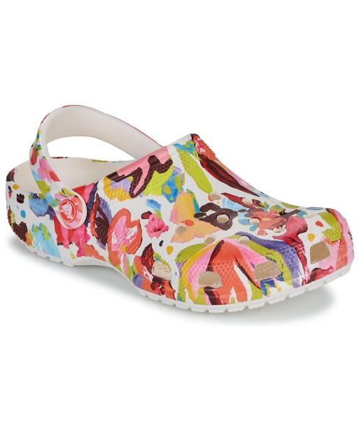 Sabots femmes Crocs Classic Painted Floral Clog Multicolore