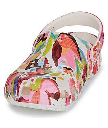 Sabots femmes Crocs Classic Painted Floral Clog Multicolore
