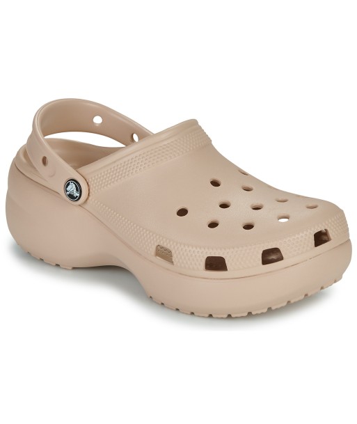 Sabots femmes Crocs Classic Platform Clog W Beige