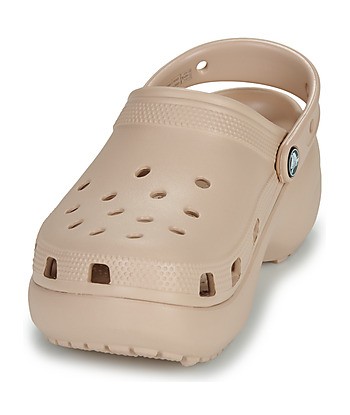 Sabots femmes Crocs Classic Platform Clog W Beige