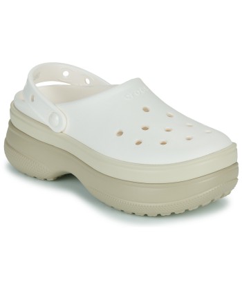 Sabots femmes Crocs Classic Stacked Clog Blanc
