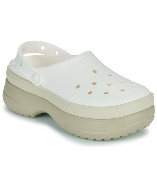 Sabots femmes Crocs Classic Stacked Clog Blanc