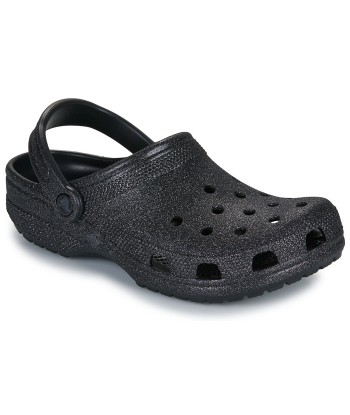 Sabots femmes Crocs Classic Glitter Clog Noir