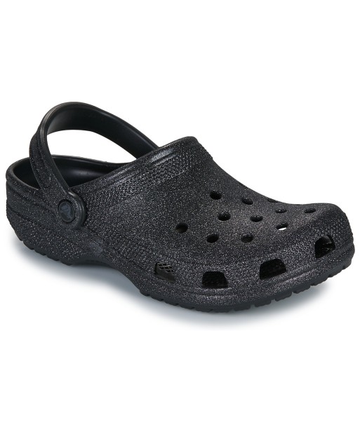 Sabots femmes Crocs Classic Glitter Clog Noir