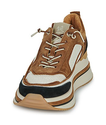 Baskets basses femmes Mam'Zelle EDWIGE Marron