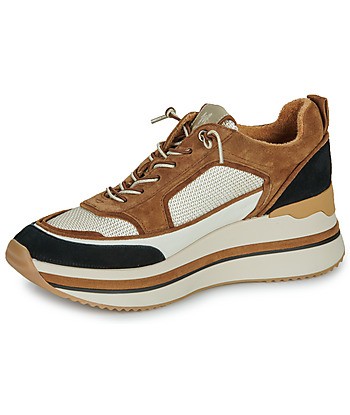 Baskets basses femmes Mam'Zelle EDWIGE Marron