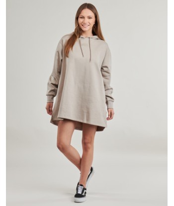 Robe courte femmes Vans FLEECE DRESS Beige