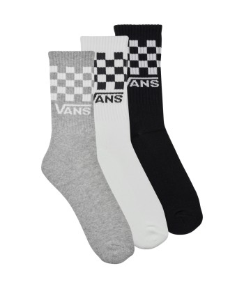 Chaussettes hautes femmes Vans M CLASSIC CHECK CREW Blanc