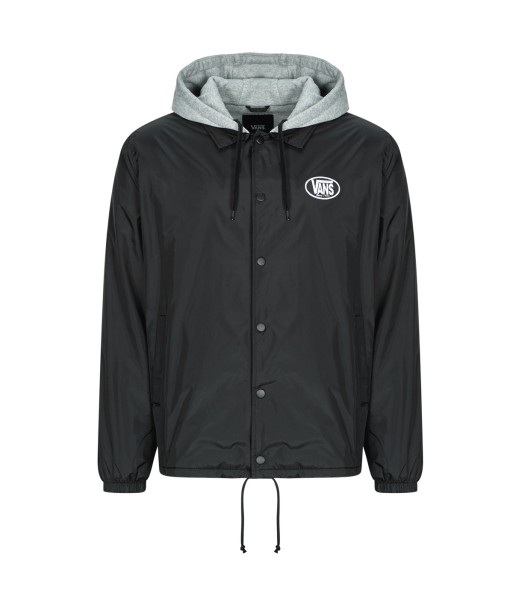 Blouson hommes Vans M RILEY HOODED COACHES JACKET Noir