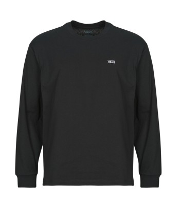 T-shirt hommes Vans LEFT CHEST II LOOSE LS Noir