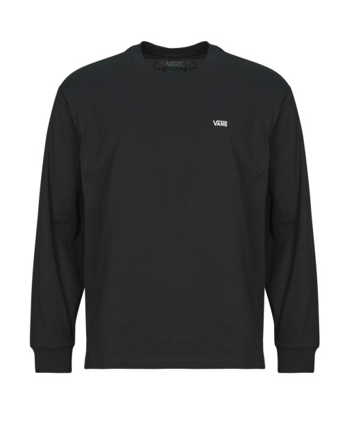 T-shirt hommes Vans LEFT CHEST II LOOSE LS Noir