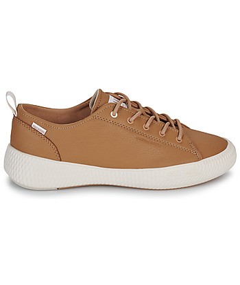 Baskets basses femmes Palladium PALLANOVA LO LTH Marron