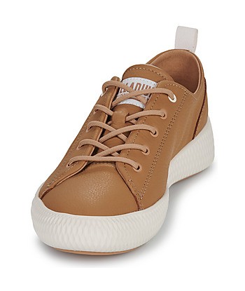 Baskets basses femmes Palladium PALLANOVA LO LTH Marron