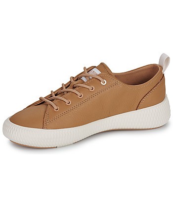 Baskets basses femmes Palladium PALLANOVA LO LTH Marron