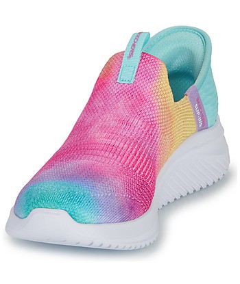 Baskets basses enfant filles Skechers ULTRA FLEX 3.0 Multicolore