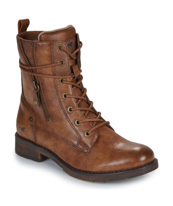 Boots femmes Mustang ELFI Marron